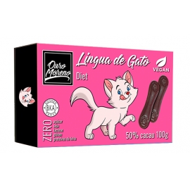 Chocolate Língua de Gato 50% cacau Diet Ouro Moreno 100g